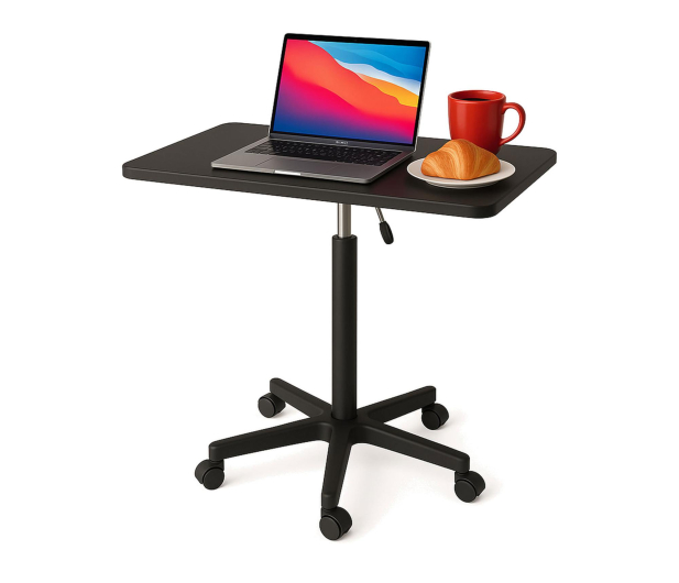 MOZOS SPM4-BK mobilny stolik pod laptop z regulacją czarny - 1340802 - zdjęcie